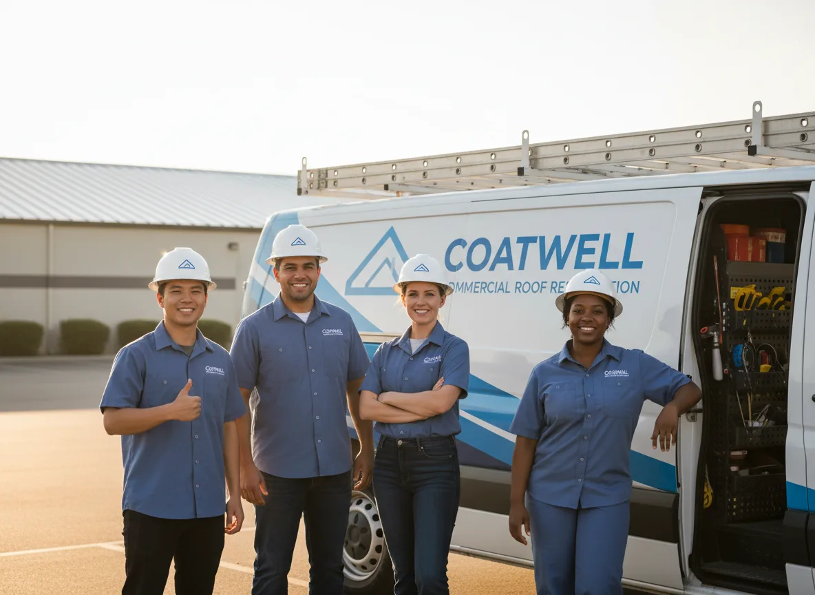 Commercial roof coating company in Colliers, WV